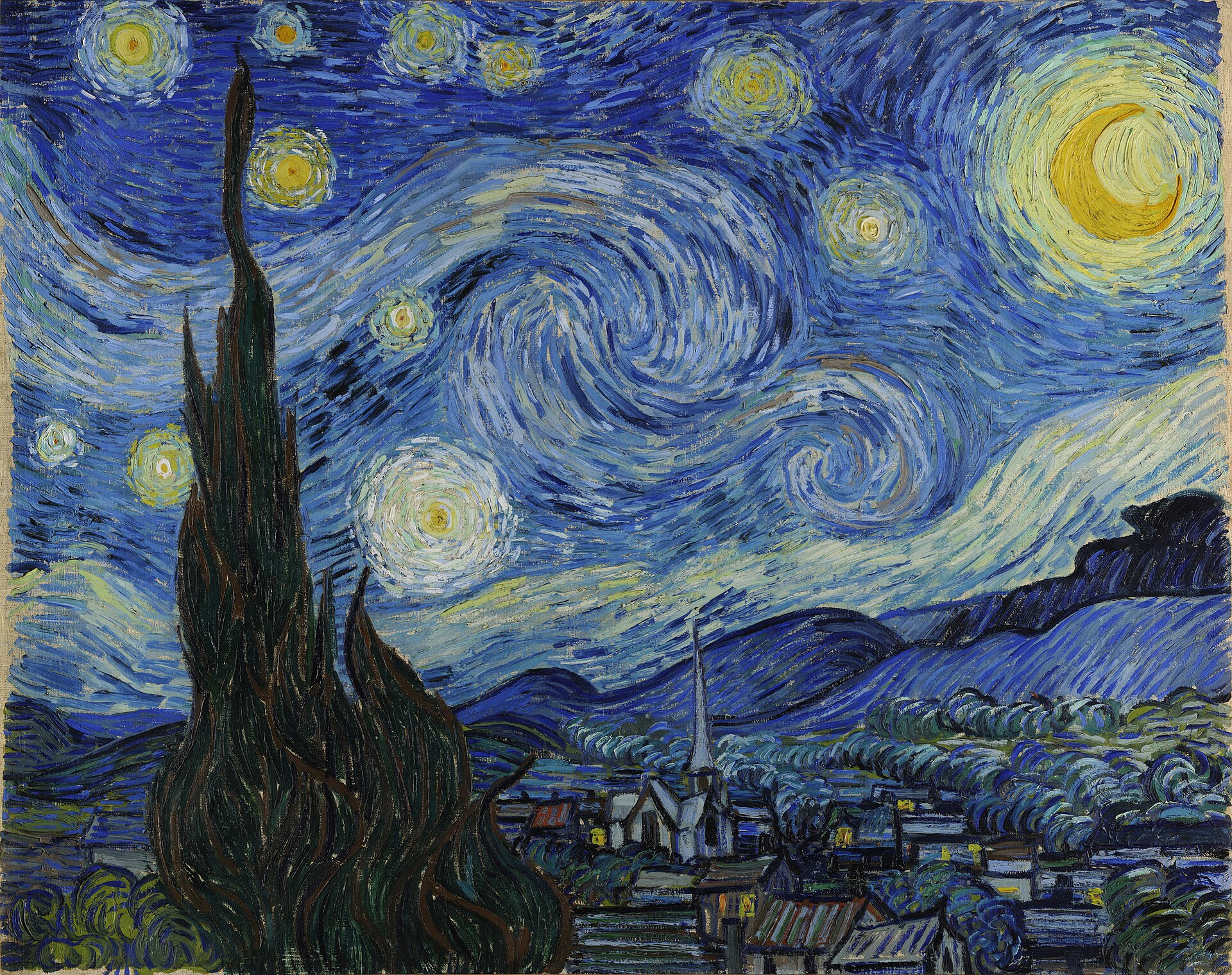 The Starry Night — Van Gogh